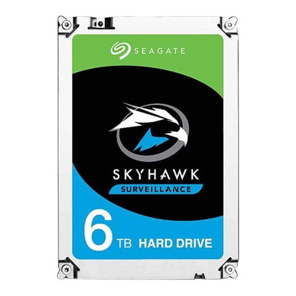 هارد اینترنال 6 ترابایت Seagate مدل SkyHawk Surveillance ST6000VX001